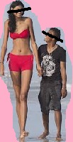 低身長カップル